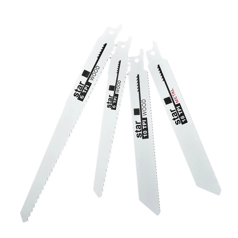 

Cutting Reciprocating Saw Blades Wood Metal Saw Blade White Woodworking 8 Pieces set Fine-toothed Handsaw Cutting