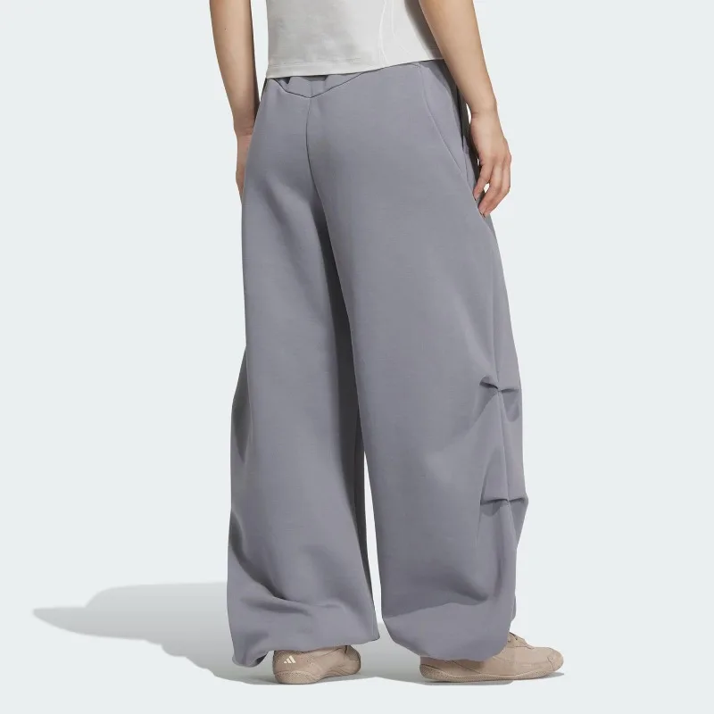 Adidas 2025 Autumn Women's Daily Sports Knitted Straight Trousers KS0078