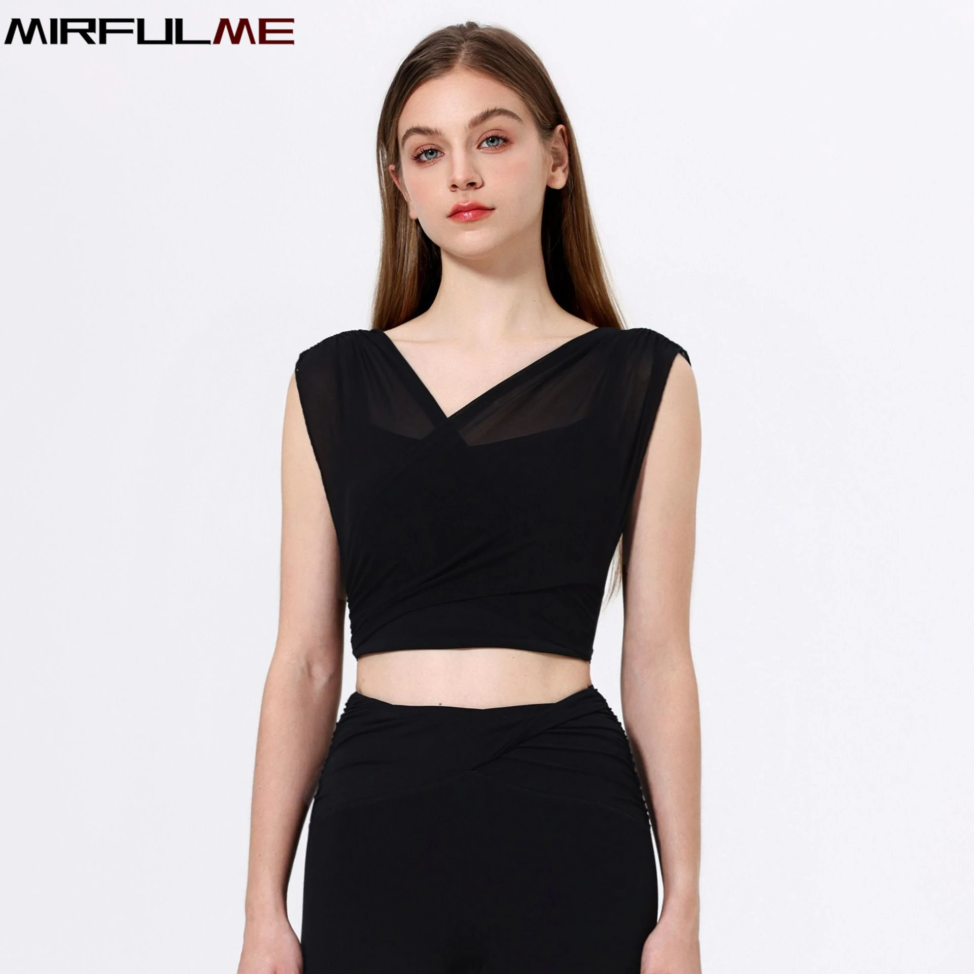 

Летние женские рубашки для йоги без рукавов, искусственный спортивный жилет из двух предметов с сетчатой подушечкой, майка для бега, противоударный бюстгальтер для тренажерного зала и фитнеса, футболки