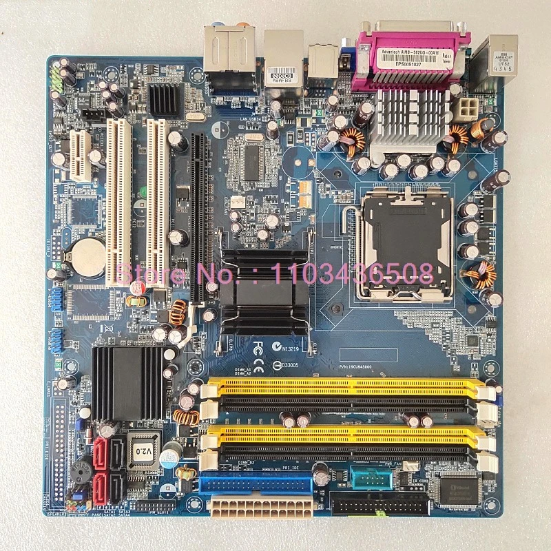 For Advantech Industrial Control Motherboard 775 Pins AIMB-562 AIMB-562VG AIMB-562VG-00A1E