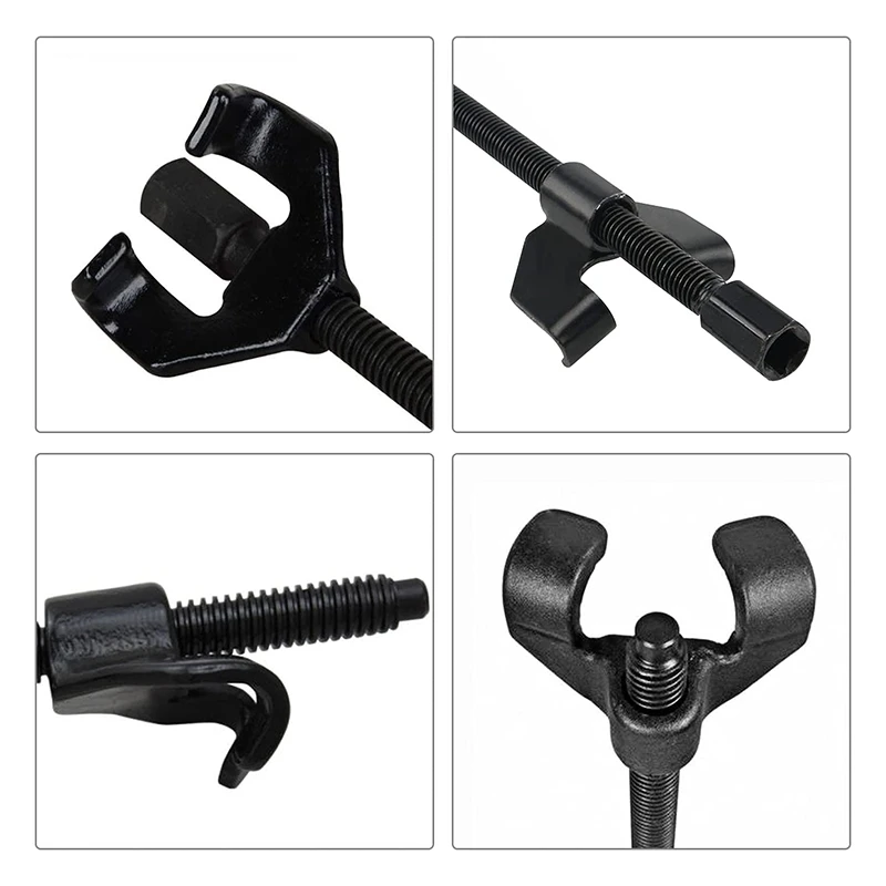 Car Van Suspension Spring Compressor Shock Absorber Screw Coil Spring Compressor Pair Of Suspension Clamps 380Mm