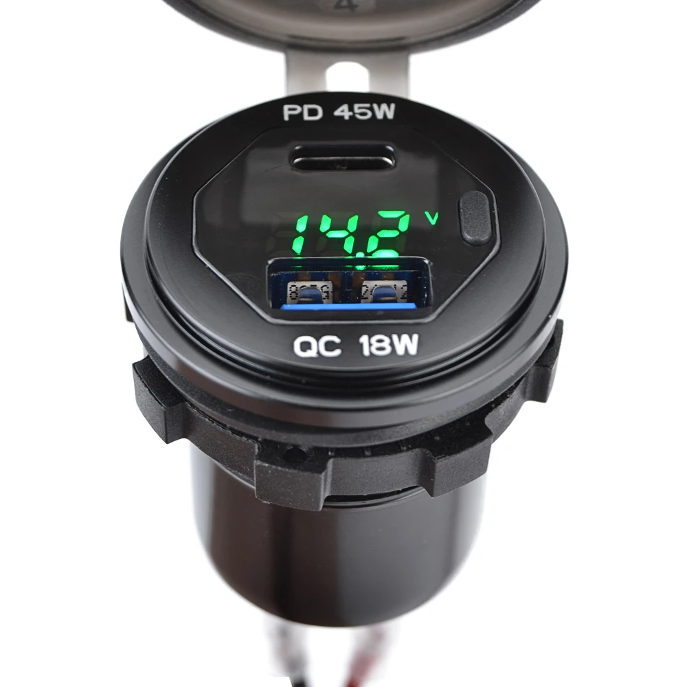 2024 NX400 Motorcycle Camera Cellphone Type C Single USB Fast Charger For Honda NX 400