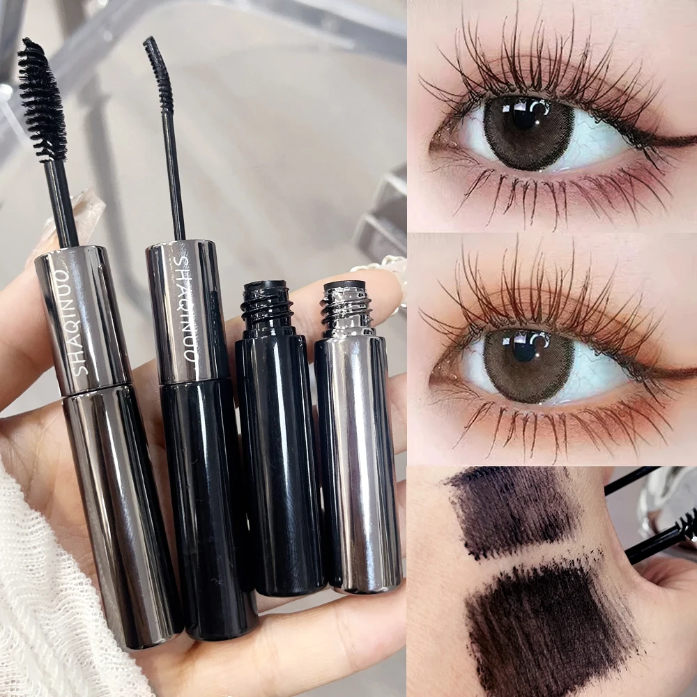 Mascara imperméable à double tête 2 en 1, longue durée, noir, marron, maquillage d'extension de cils, cosmétiques coréens