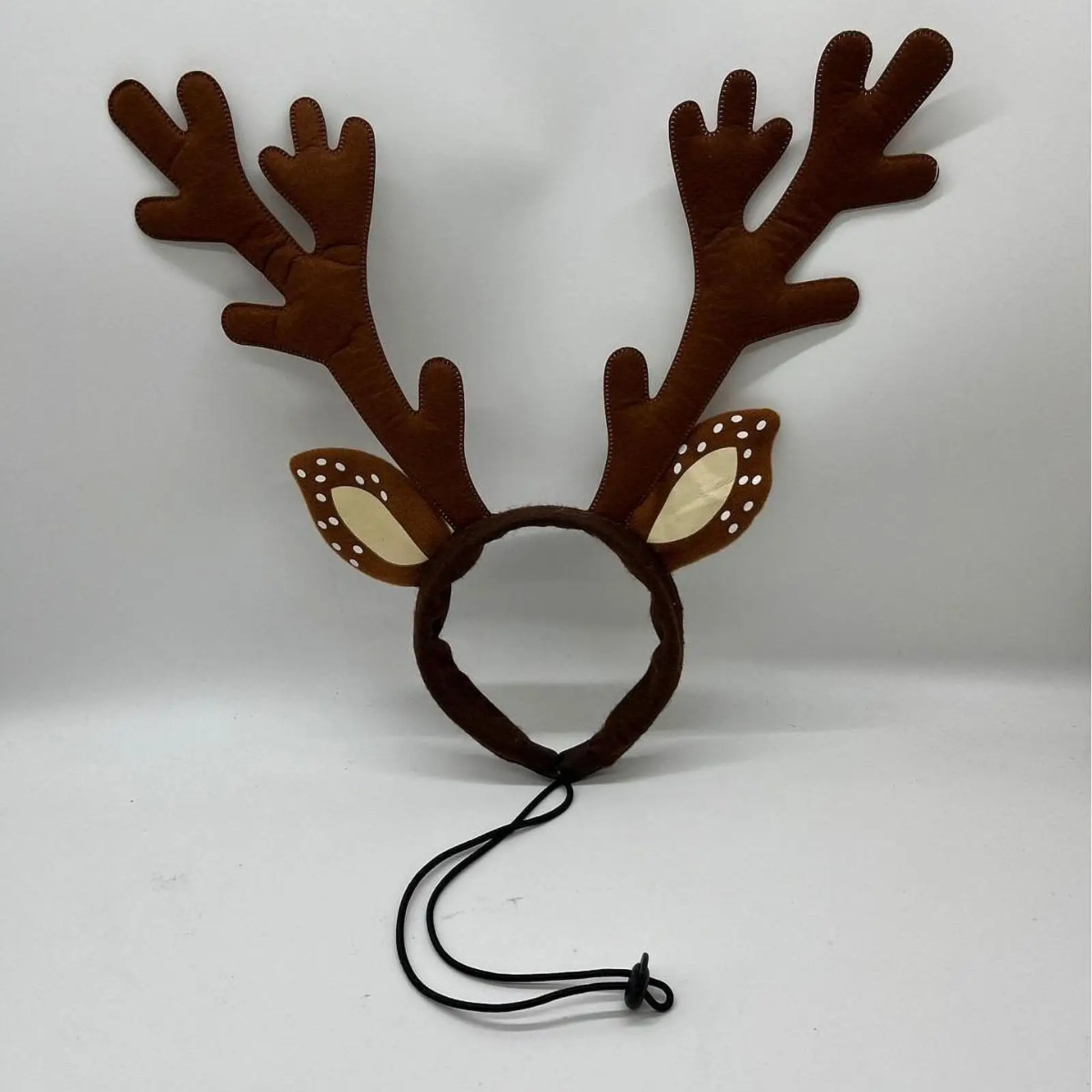 Dog Cat Christmas Reindeer Antlers Headband Pet Deer Costume Cute Reindeer Antlers Headband for Pets Christmas Party Favors