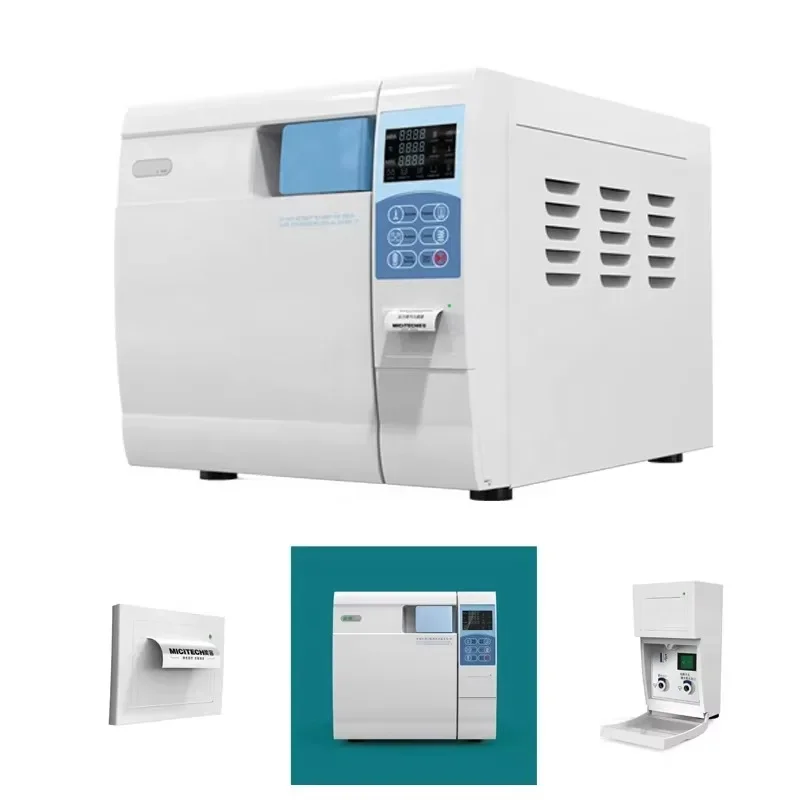 16L 18L 23L LED autoclave machine Class b de ntal sterilization with printer den tal Steam sterilizer De ntal Autoclave