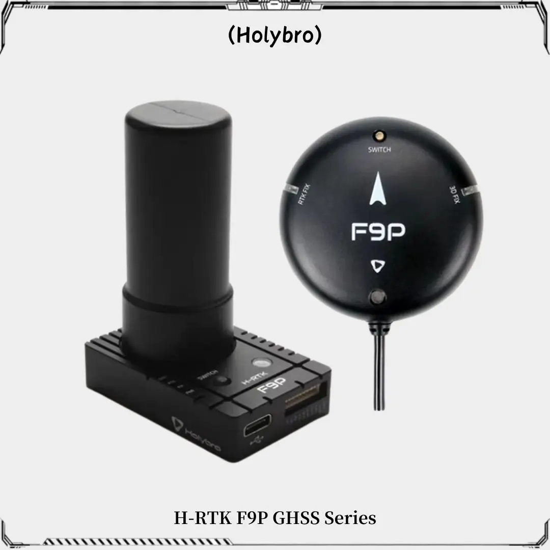 Holybro H-RTK F9P Rover Lite | H-RTK F9P Helical | H-RTK F9P Base For GNSS GLONASS Galileo BeiDou for Pixhawk Flight Controller