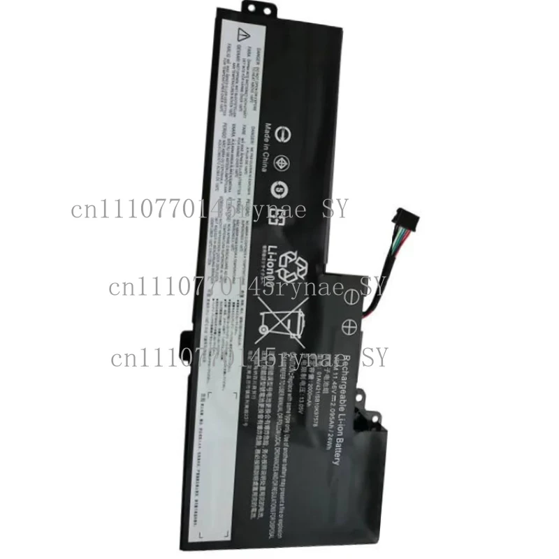 

Replacement Internal Battery For Lenovo ThinkPad T470 T480 A475 A485 TP25 01AV421 SB10K97576 SB10K97578 11.4V 2000mAh