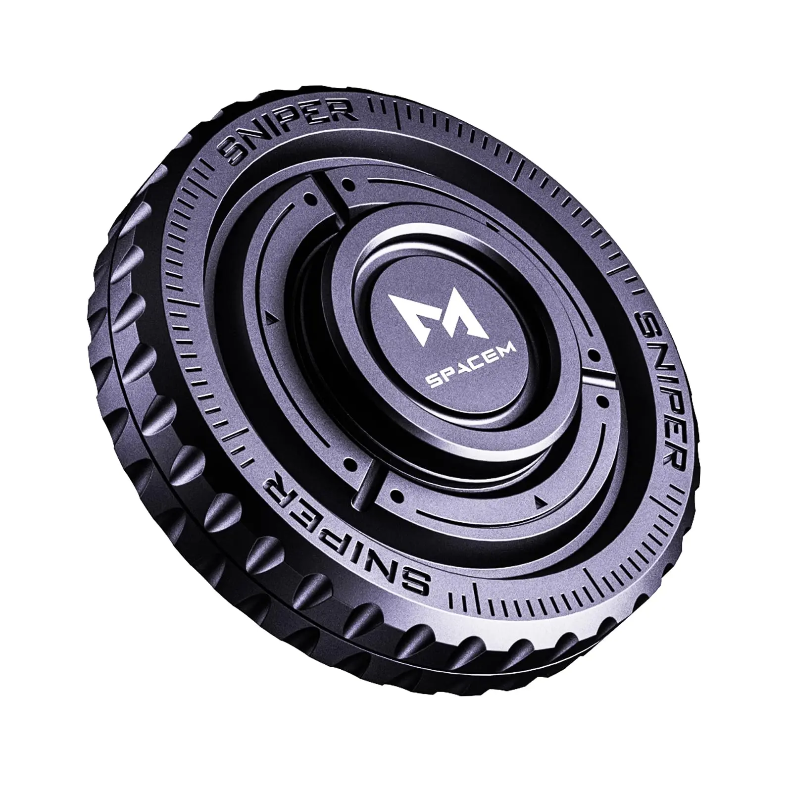 YIJOO Fidget Spinner en métal pour enfants et adultes, haute vitesse et silencieux coloré brillant, Cool Fidget Spinner, Anti-anxiété