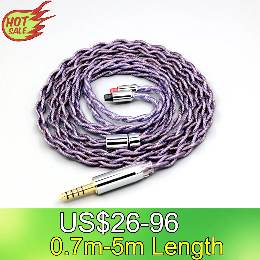 

Type2 1.8mm 140 cores litz 7N OCC Earphone Cable for Audio-Technica ATH-IM50 IM70 IM01 IM02 IM03 IM04 1.8mm LN007870