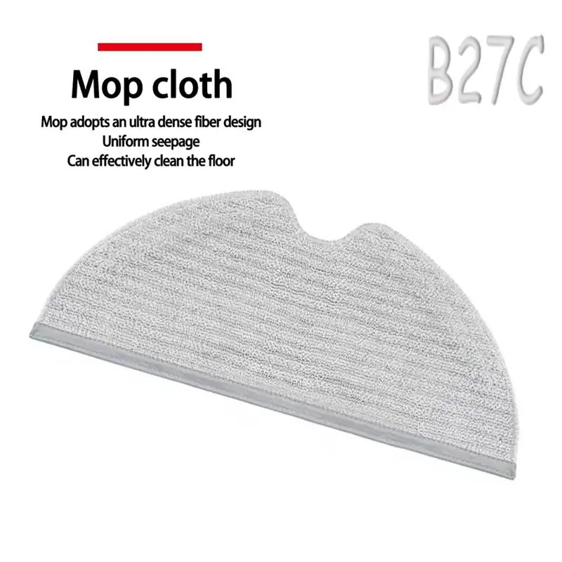 

Запчасти для Xiaomi Mi 1C STYTJ01ZHM Mijia, запасная часть, основная боковая щетка, фильтр Hepa, тряпка для швабры, аксессуары-B27C