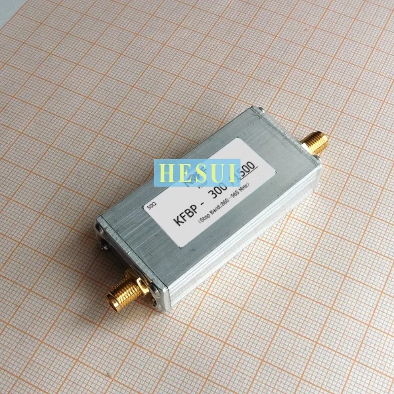 BPF Filter RF 300MHz~ 1500MHz Module power equipment partial discharge detection filter, SMA interface Module Board