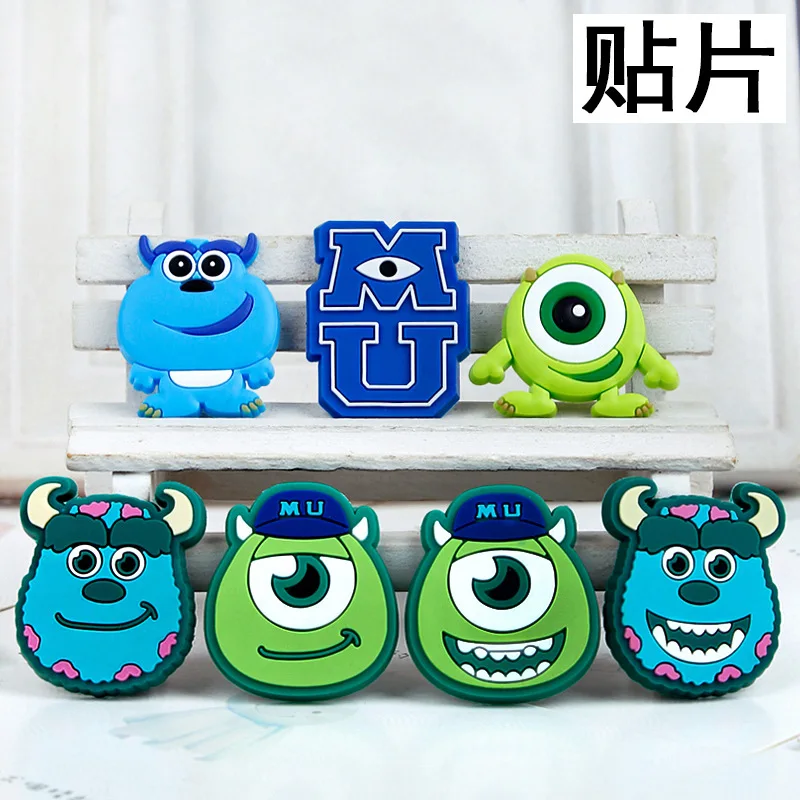 

100pcs Mike Buzz Diy Semi-Manufactures Trinkets Silicone Patch Paster Stickers For Mobile Phone Case Cover Earphone Case Shoes