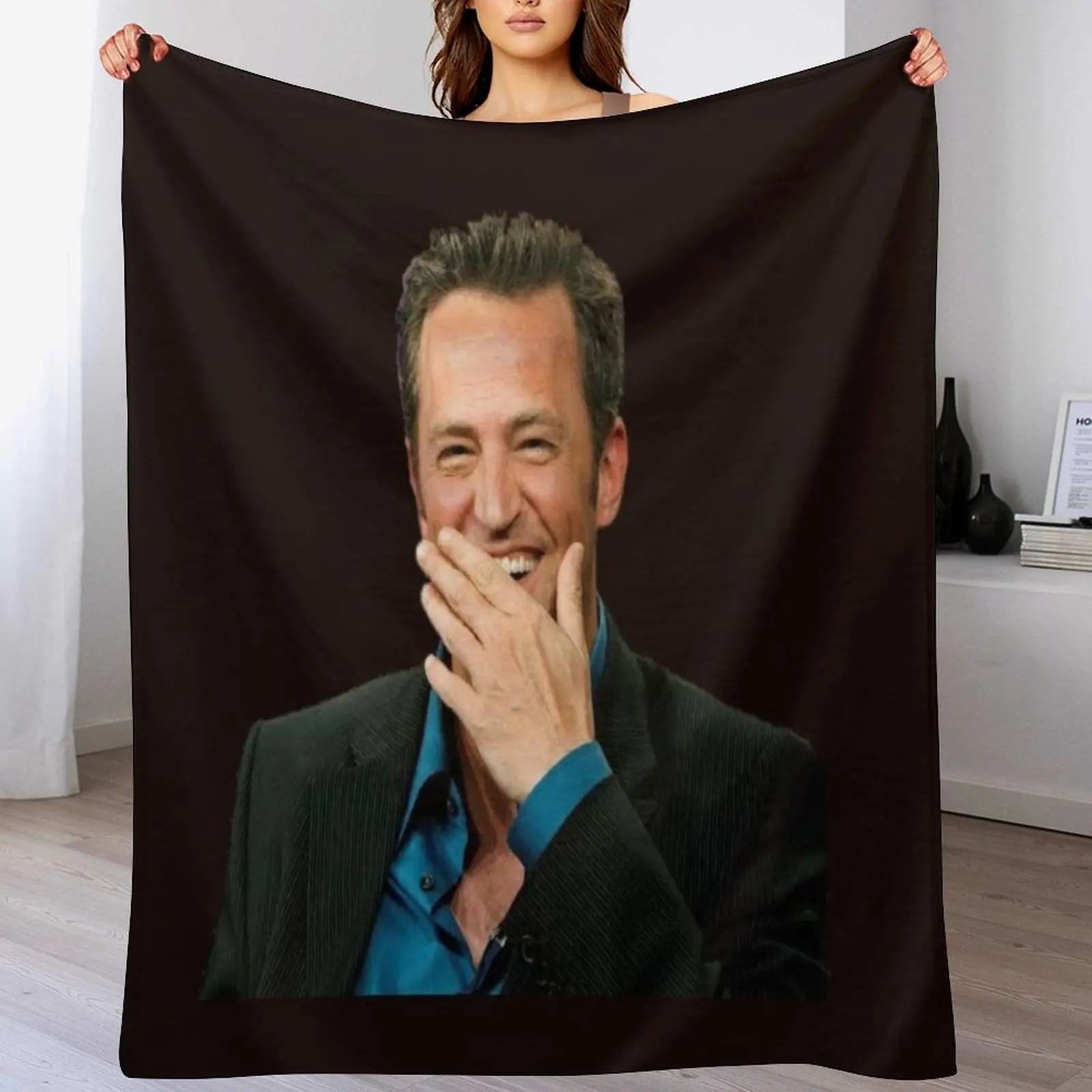 matthew perry Throw Blanket Sofa Quilt Cute Sofas Blankets