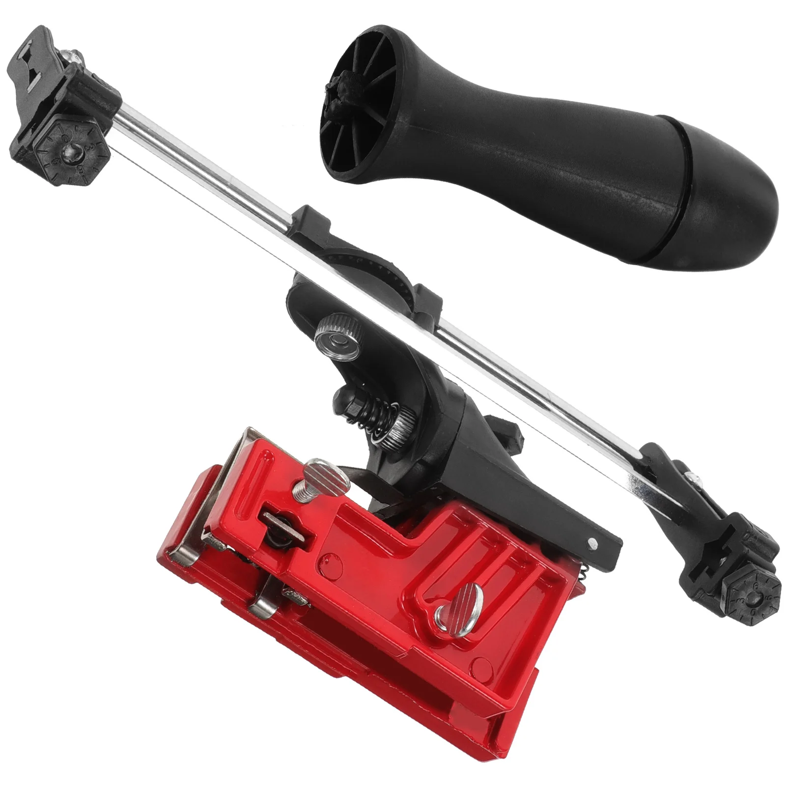 

Portable Chainsaw Sharpener Universal Sharpening Guide Tool Compatible All Types Chains Compact Durable Easy Use Chain