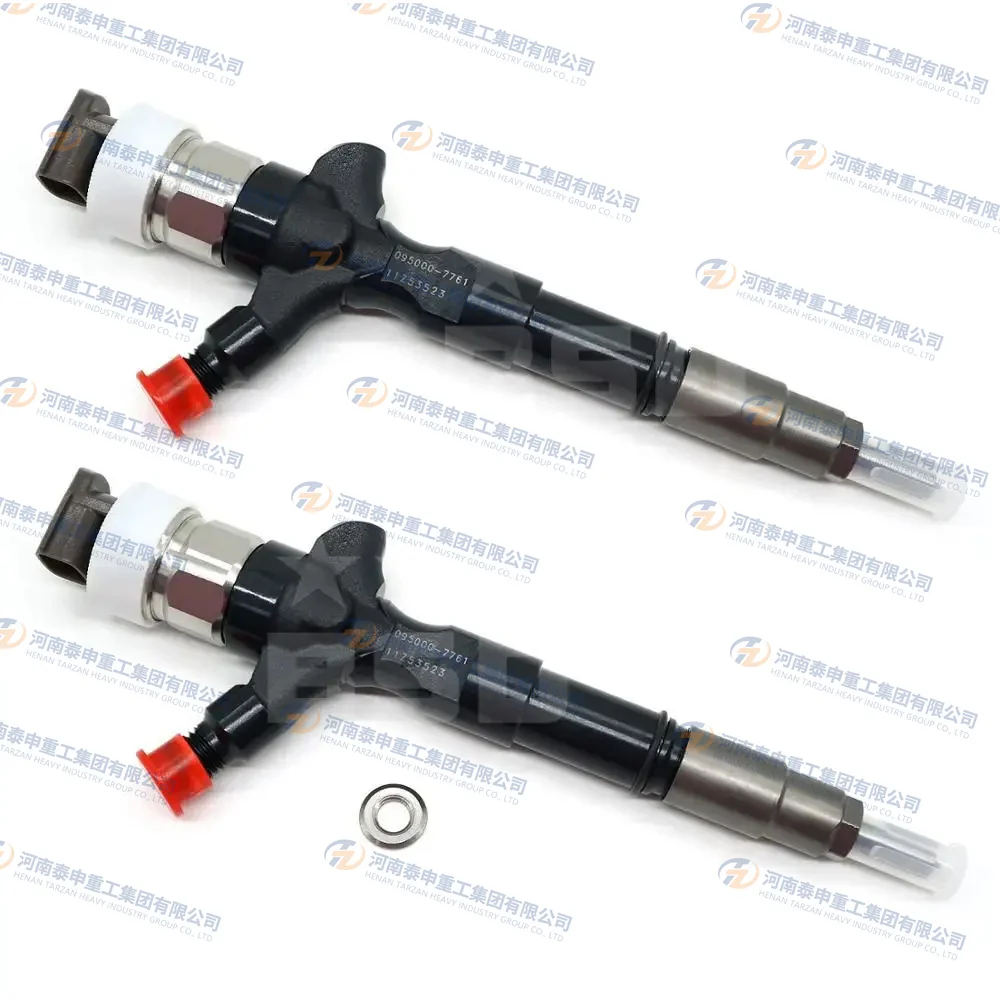 Common Rail Injector 23670-0L010 095000-7761 For Toyota HI VIGO 2KD 2Pieces/Lot