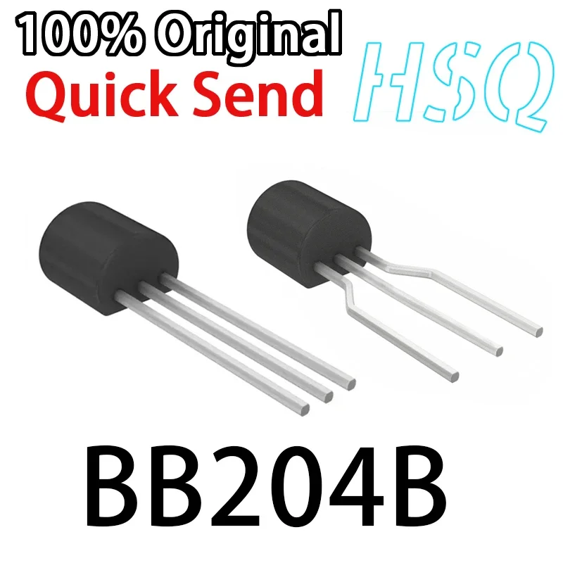 5PCS BB204B B204B New Original BB204 Triode Packaging TO-92