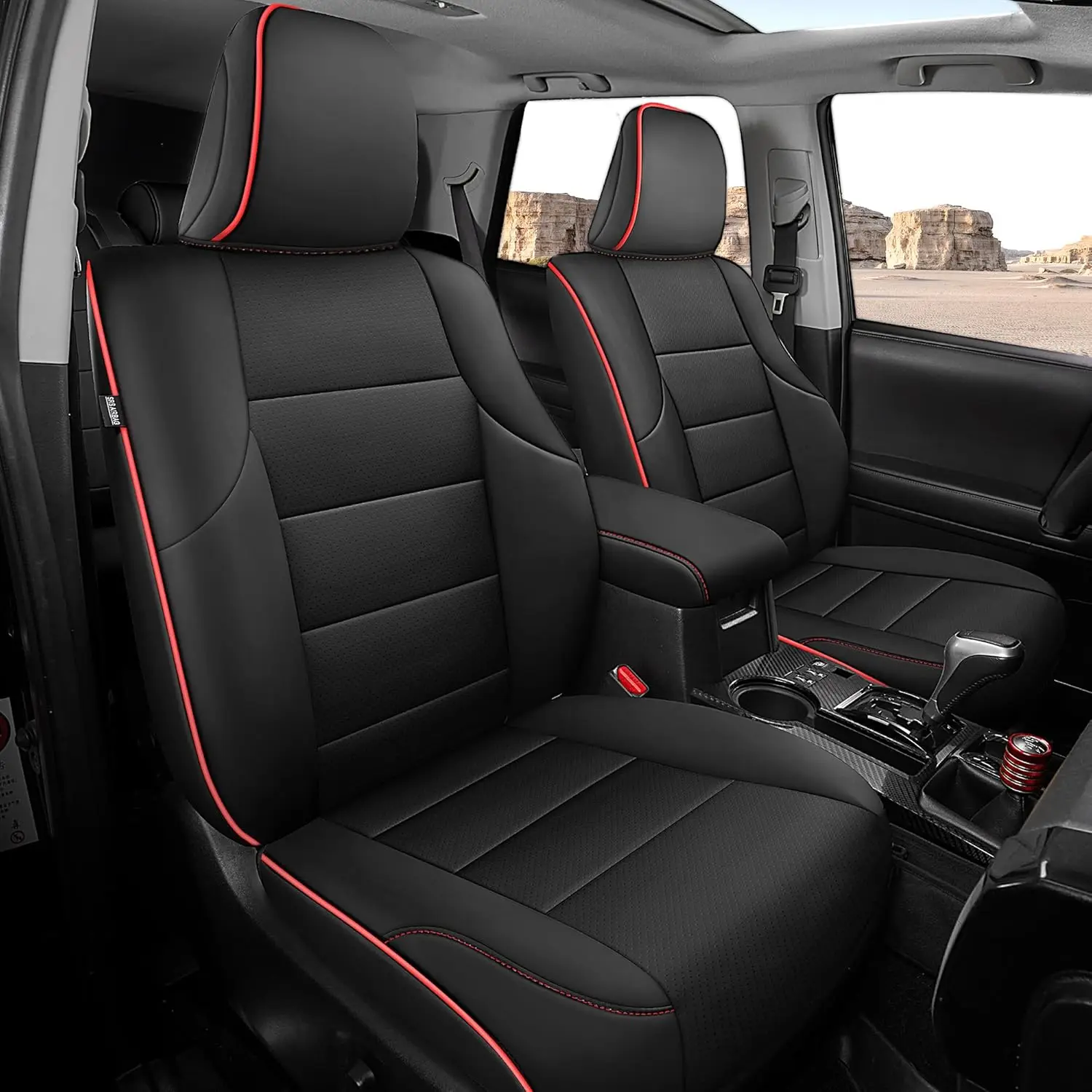 

for Toyota Seat Covers 2011-2024, Custom Fit Car Covers, Luxury Leather Covers for Cars SUV, Waterproof