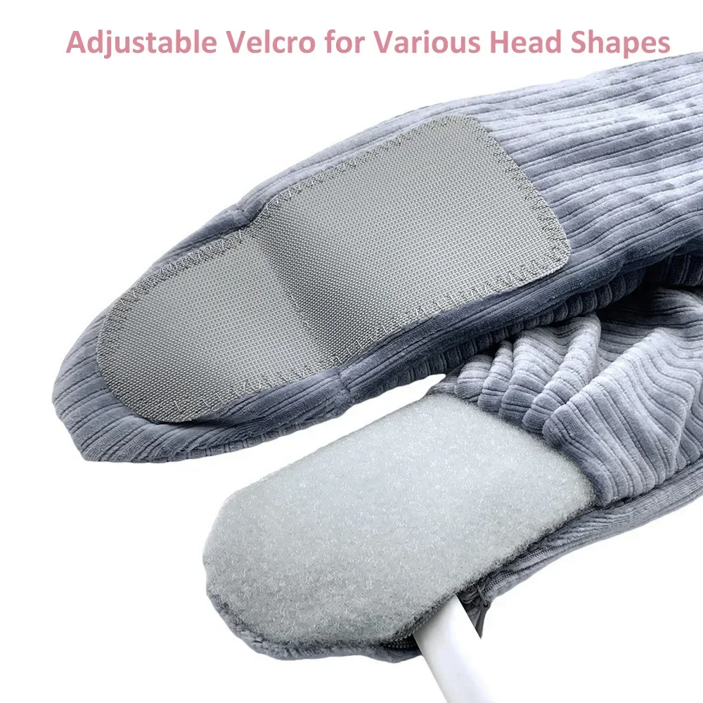 Electric Air Pressure Head Massager Heating Headband Kneading Head Airbag Massage Belt Scalp Deep Massage Headache Pain Relief
