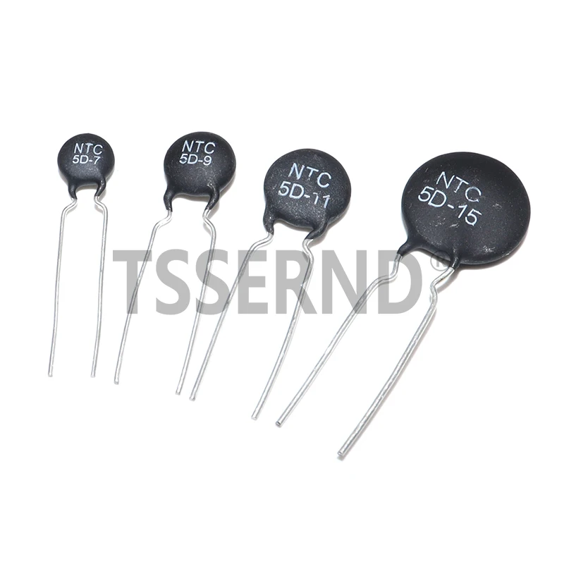 10Pcs Thermistor MF72 5D-15 NTC 5D-7 5D-5D 5D-9 5D-11 Thermal Resistor Temperature Sensor Resistance 5D15 5D11 5D5 5D7 5D9