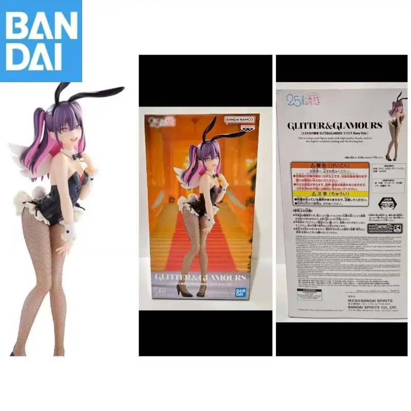 

Подлинная Bandai Banpresto 2,5 Dimensional Seduction Glitter Glamours Mikari Tachibana Bunny Style, оригинальная аниме-фигурка, модель игрушки