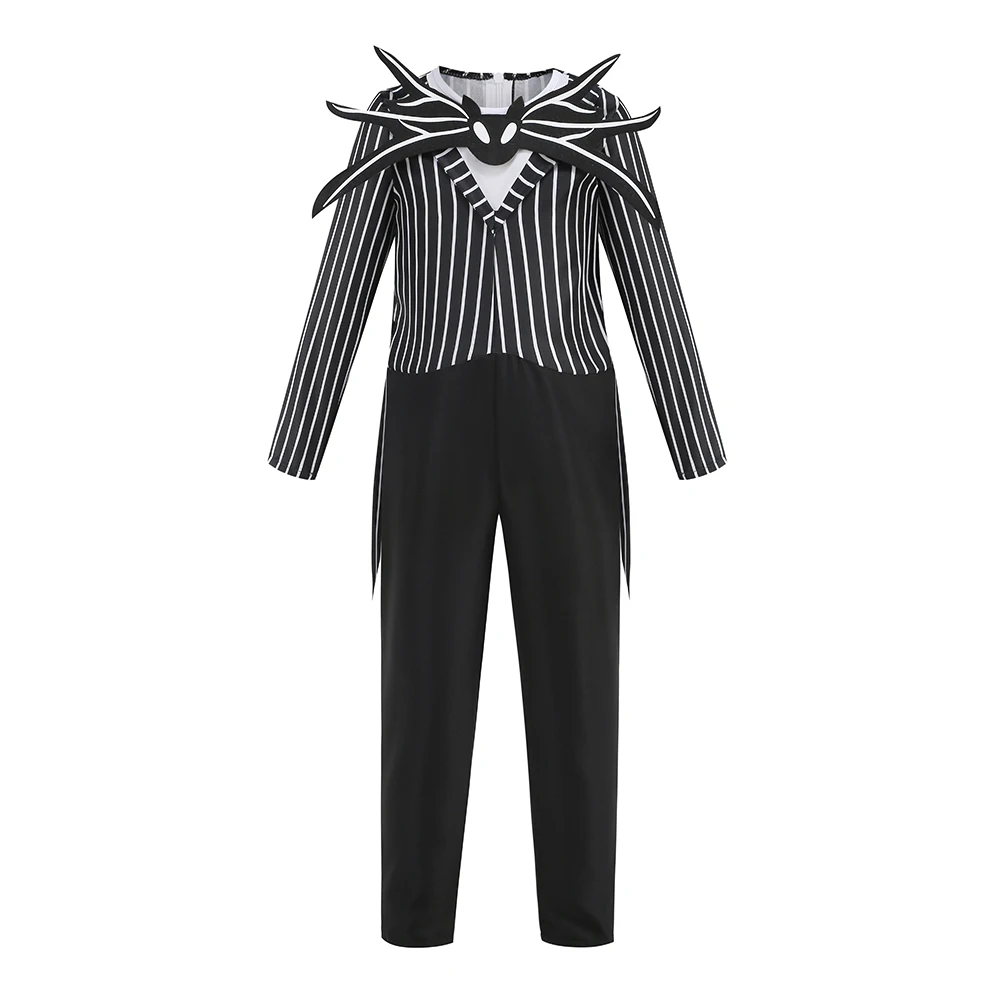 Girls Boys Nightmare Halloween Cosplay Costume Dress Children Christmas Princess Sally Jack Carnival Party Clothes