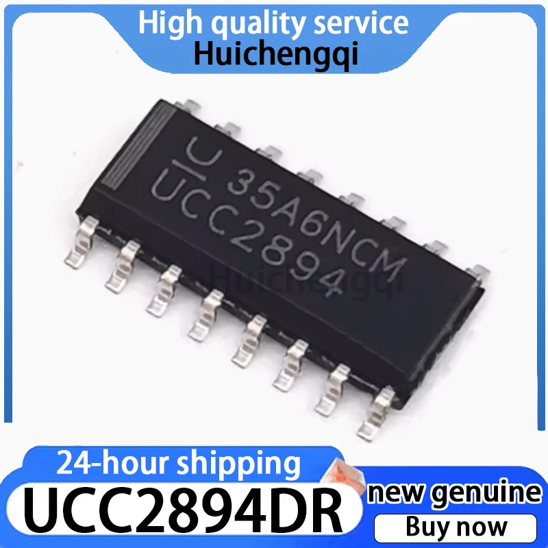 1PCS Original Genuine UCC2894DR UCC2894 Package SOIC-16 AC-DC Controller and Regulator