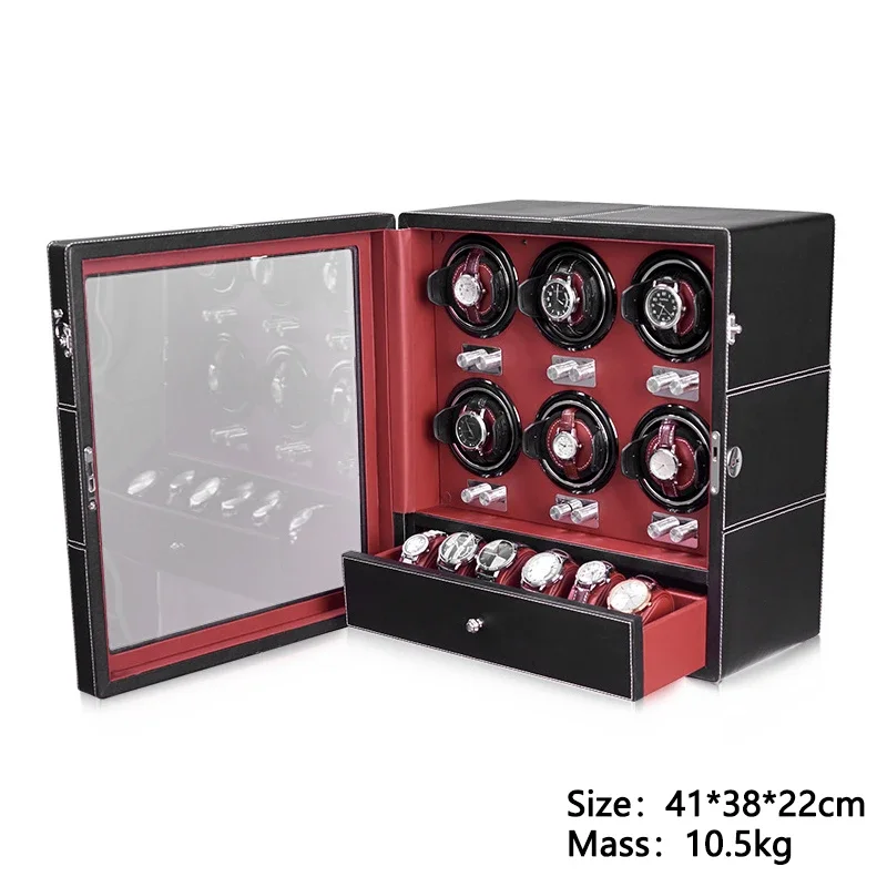 Watch Winder Box 9+6 6+6 for Rolx Automatic Watch Special Megger Prevent Magnetization Display Watch Case Organizer 18 Receive