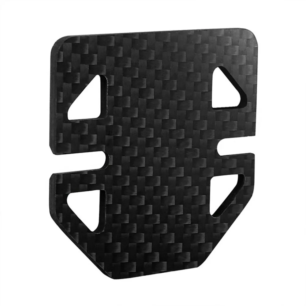 RC Short Course Truck Model Carbon Fiber ESC Mount Plate Upgrade Parts Accessories for Slash 4*4 RC Toy Car Replacement Fitting