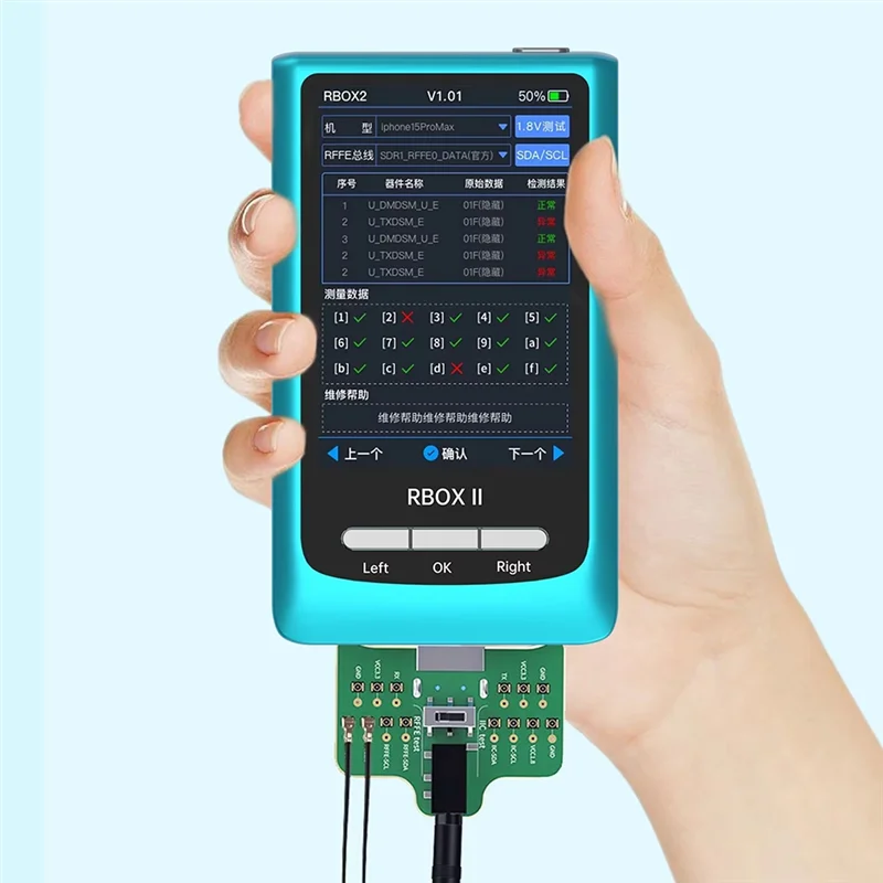 

Analytical Tester Motherboard Signal Fault Detection With Drawing Tools Set For Phone Problem Detection-TCE