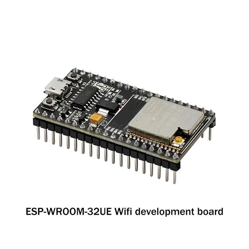 

Development Board Black Development Board ESP32-WROOM-32U WIFI+Bluetooth Main Board Serial Port Module