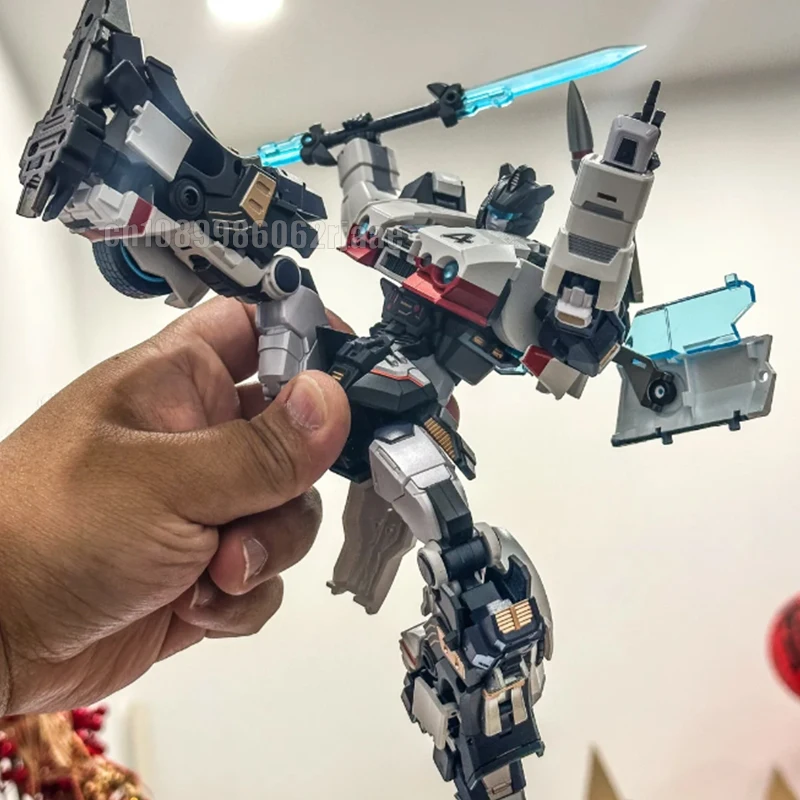 Bingotoys Bt07 Jezzy Meister 재즈 액션 피규어-변형 슈퍼 군인 로봇 모델 장난감 컬렉션 선물