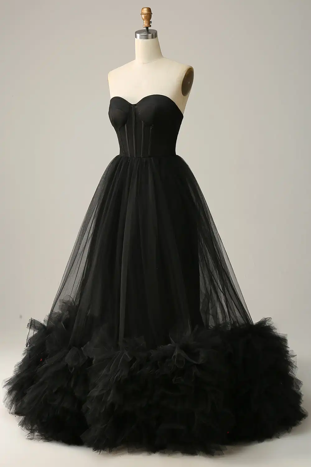 Lucy Wedding Party Dress Special Occasion Dresses Fluffy Black Evening Robes De Cocktail Ball Gowns Prom Customized فساتين سهرة