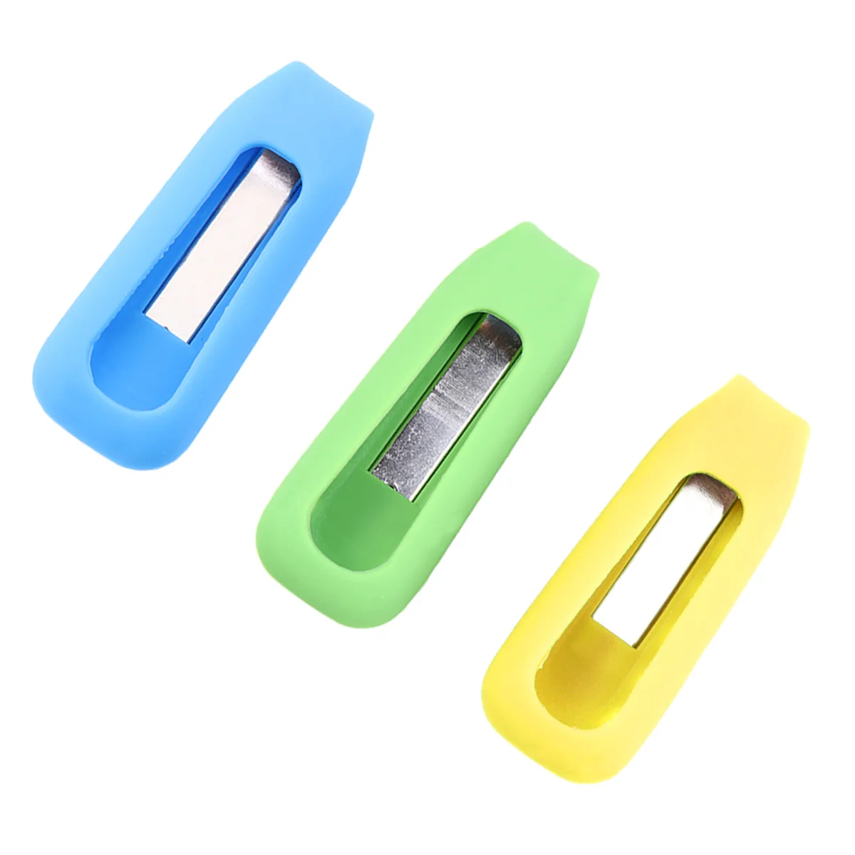 

3pcs Pedometer Silicone Clips Colorful Wireless Activity Plus Sleep Replacement Clips Holder for One