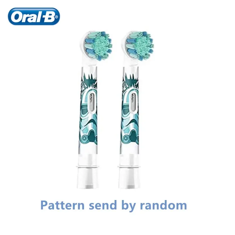 Oral B EB10 elektrische Zahnbürstenköpfe, weiche Borsten, Ersatzbürsten-Nachfüllköpfe, Zahnreinigung für Kinder, gefrorenes Spiderman-Auto