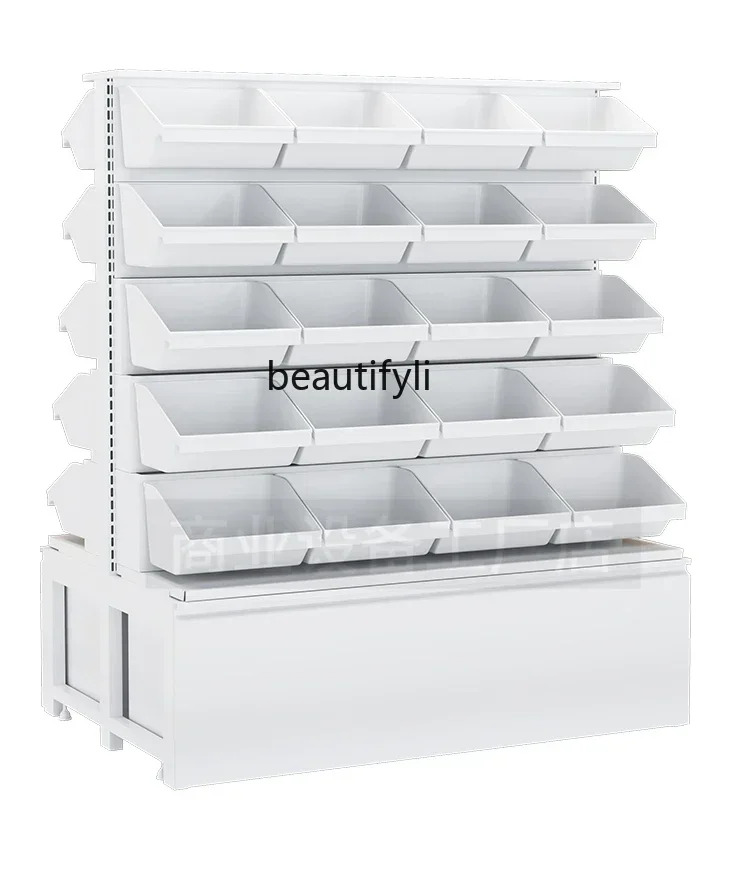 LHY26 ss New Snack Shelf Supermarket Bulk Food Display Rack Snack Shop Display Rack Convenience Store Shelf