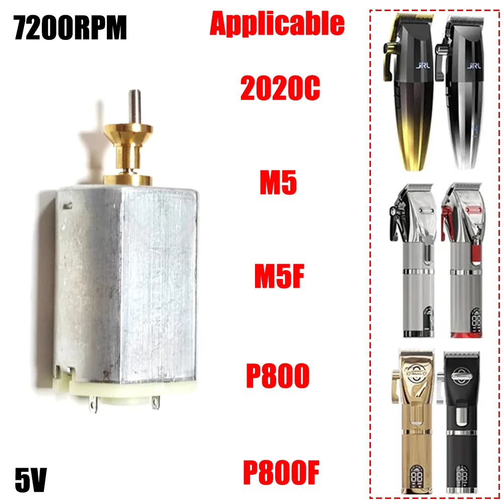 5V 7200RPM Compatible with JRL 2020C Madeshow M5 P800 Professional Hair Clipper Motor Trimmer Electric Hair Shear Rotor Engine