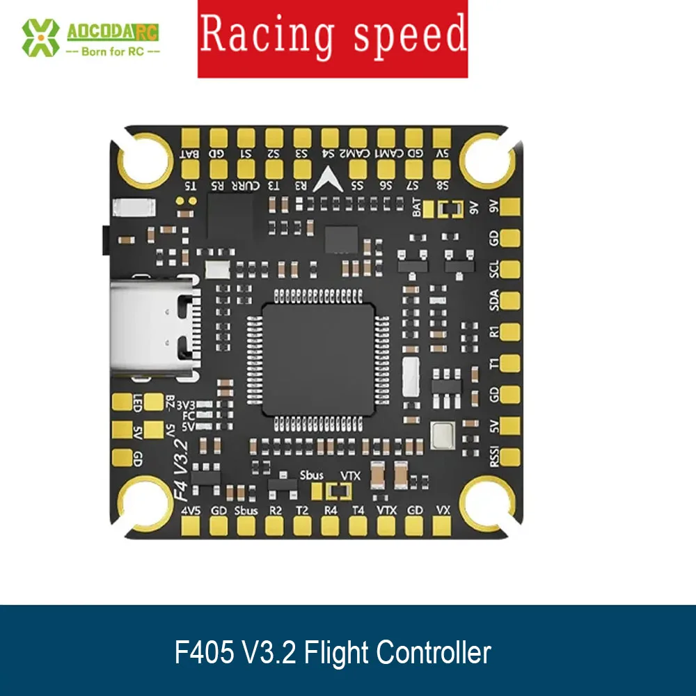 Aocoda-RC F405 V3.2 Flight Controller BLE Wireless Configuration for Racing Drone