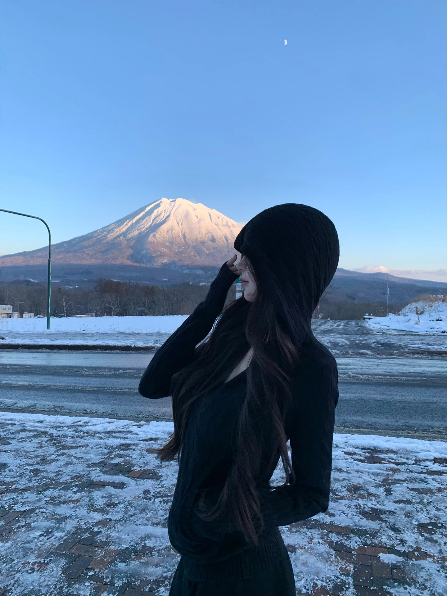 

Женский вязаный свитер Bla с капюшоном, текстурой льна, мягкий, свободный крой, Ciwalk Faion, зимний, длинный, трикотаж