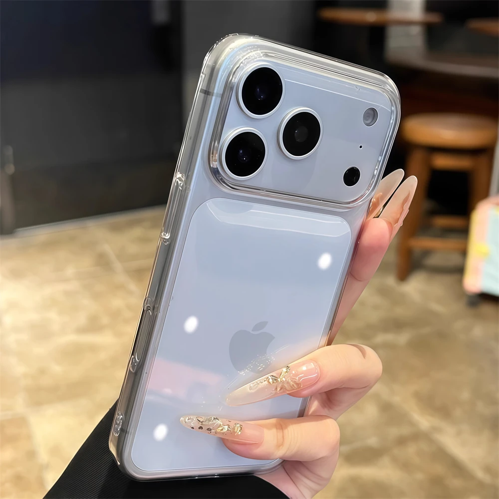1,0 MM Ultra Dünne Transparente HD Hart-PC-Hülle für iPhone 18 17 Pro Max Air 16 15 14 Plus 13 12 Pro Schlanke Klare Einfache Schutzhülle – Detail 15