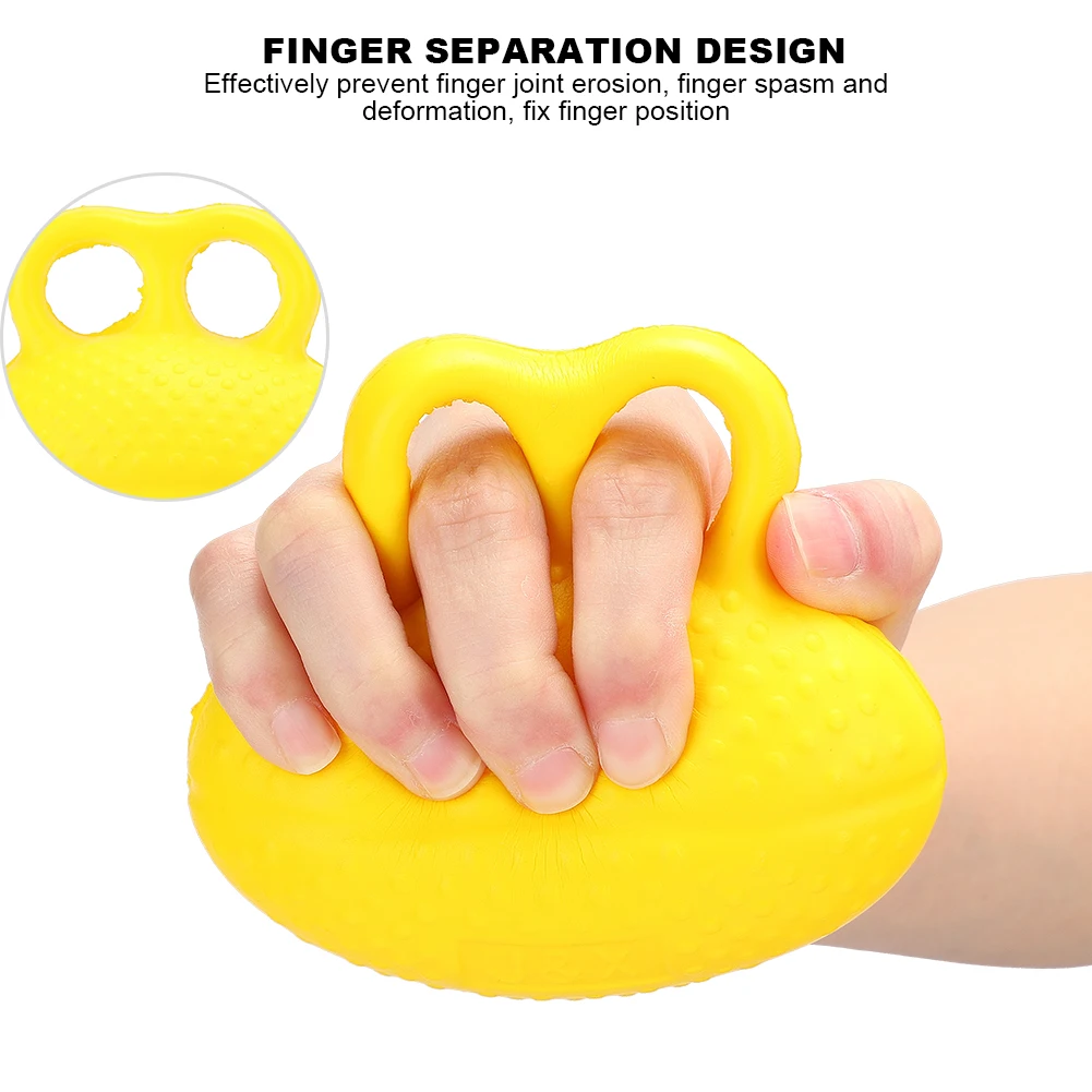 Hand Grip Ball Finger Exerciser Stroke Hemiplegia Rehabilitation Training Hand Strengthener Tool Wrist Fitness Sport Equipment