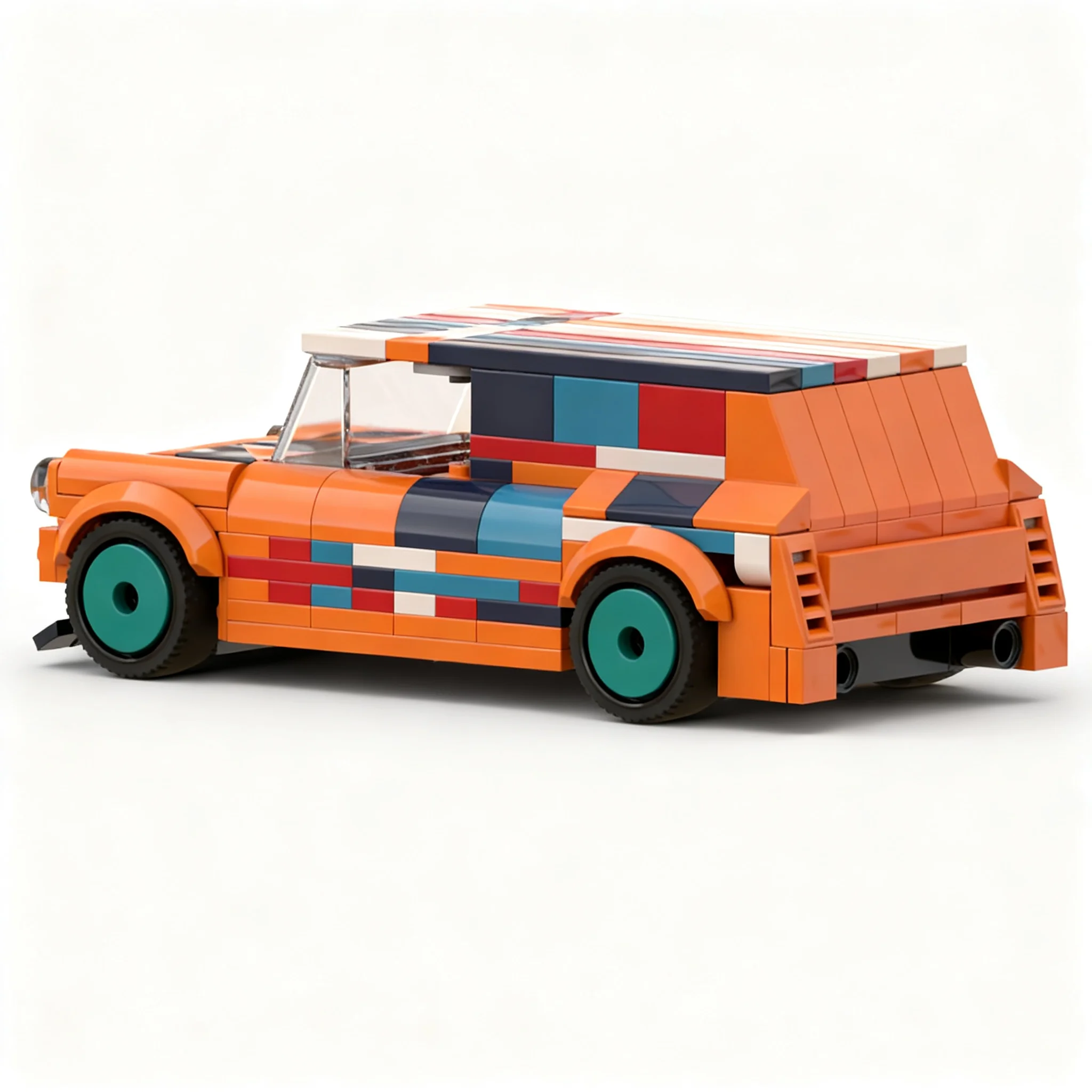 Art Craft Idea - 217 elementów MOC Austin MINI Van