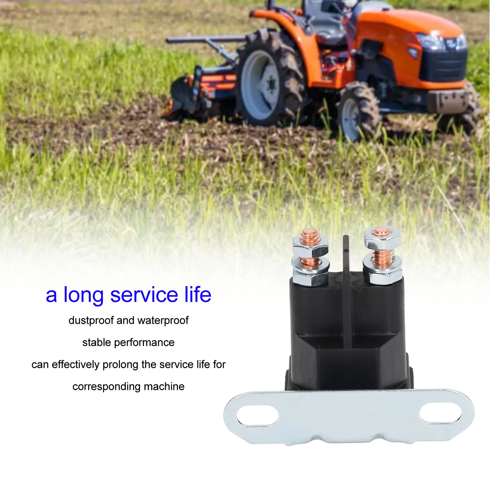 Gazon Tractor Startrelais 12 V Geschikt Voor MTD 725 04439B Aluminium ABS Koper Materiaal Lichtgewicht/Duurzaam