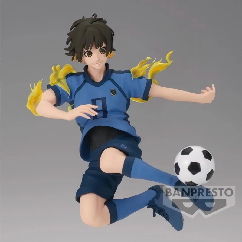 BLOCCO BLU Bandai Banpresto Bachira Meguru Versione TV Sveglia Ver Ornamenti per il desktop Figura anime Regali per bambini Modello bambola