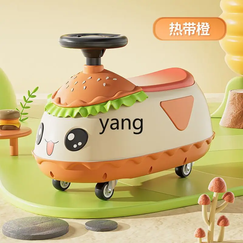 

LMM children's balance scooter yo-yo car boys and girls can sit 0-3 years old toddler universal wheel