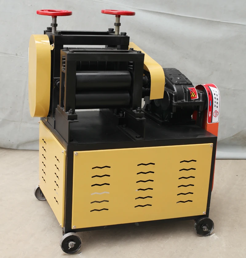 Kowloon GX6-12 الخردة الصلب آلة استقامة القضبان حديد التسليح المعادن استقامة آلات المحرك شريط النفايات استقامة