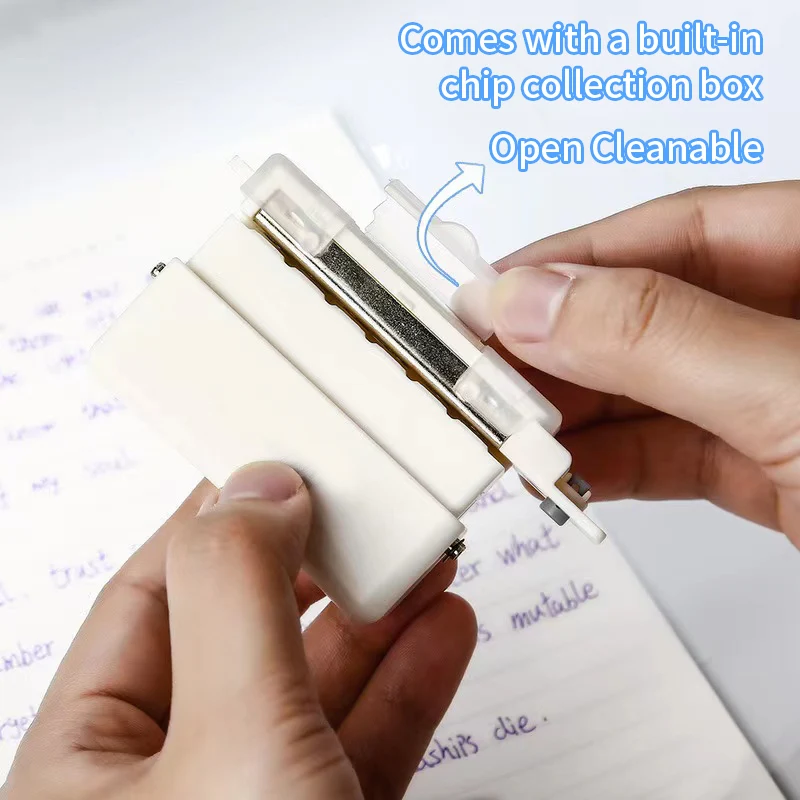 Perforadora de papel de hoja suelta, herramienta de encuadernación de oficina, suministros escolares de oficina, 6 agujeros estándar, A4, A5, B5,