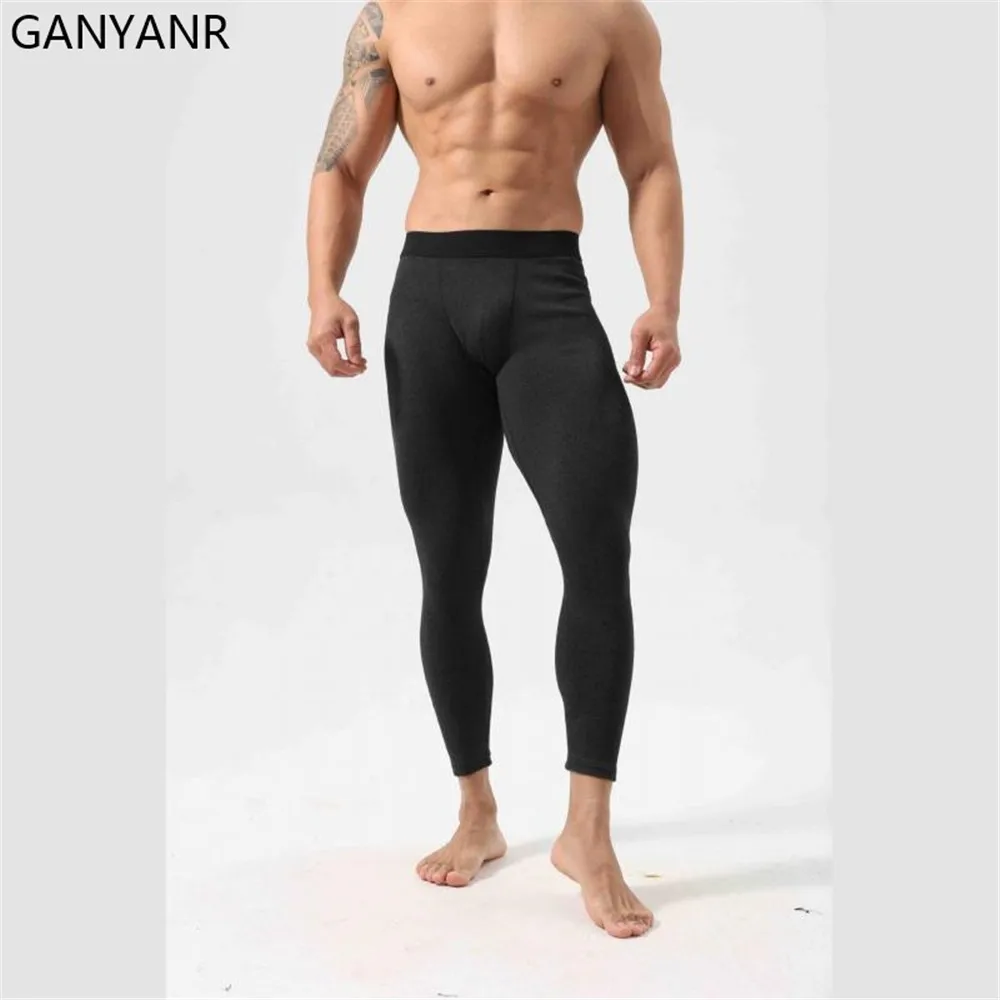 Conjunto Esportivo Masculino GANYANR, Ginásio Sportswear, Treino, Sweatsuit, Jogging, Combinando Roupas, Fitness Wear Futebol, Frio Treino Terno