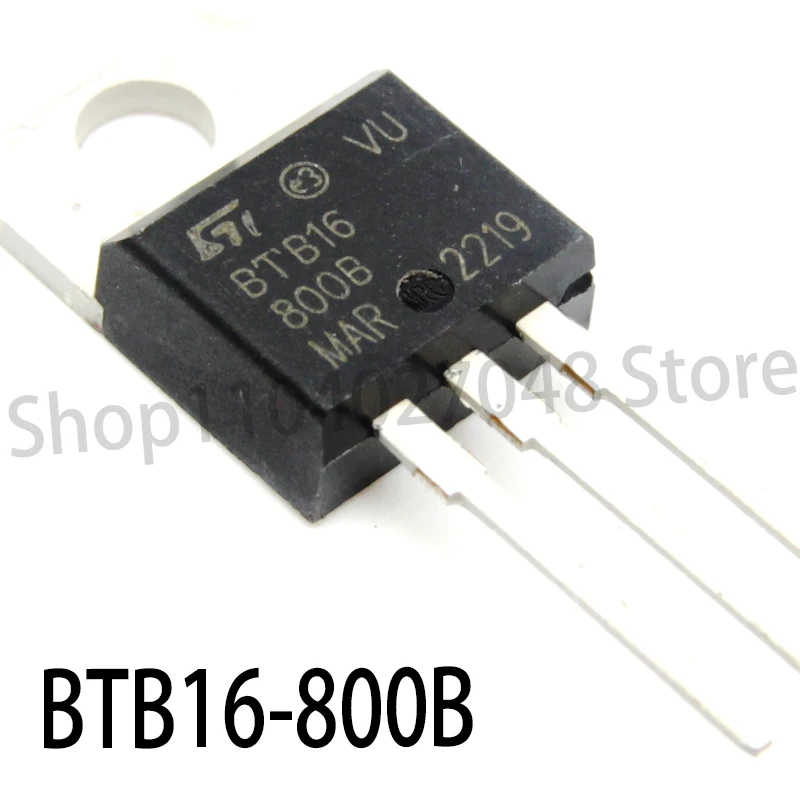 1PCS Brand new BTB16-800B Direct TO-220 16A/800V Bidirectional Thyristor BTB16