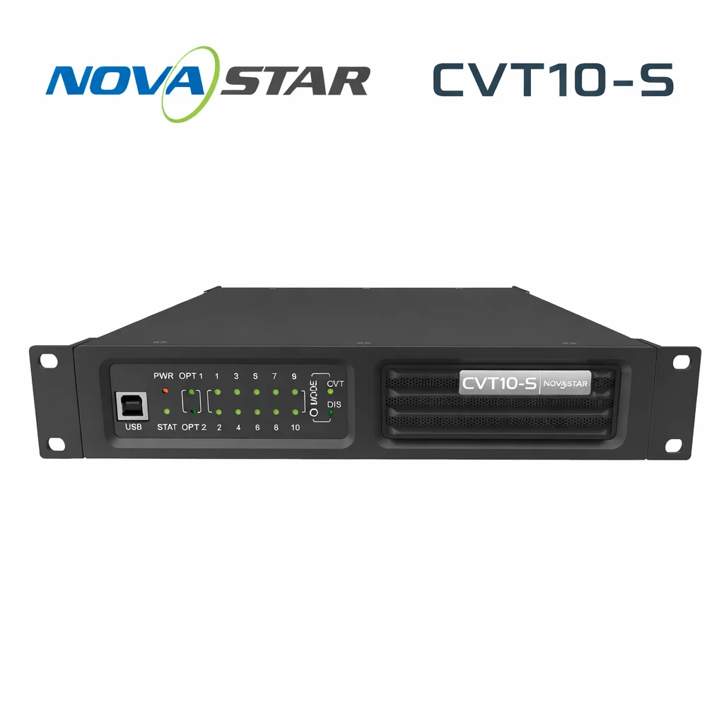 

Оптоволоконный медиаконвертер Novastar CVT10, CVT10 Pro, CVT310, CVT320 для LED-дисплеев