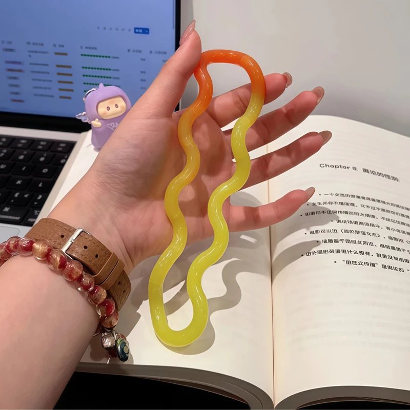 1 Stück Temperaturwechselndes Verformbares Seil Mehrfarbiges Anti-Stress-Deformationsseil Knoten-Druckentlastungs-Spielzeug Geschenke